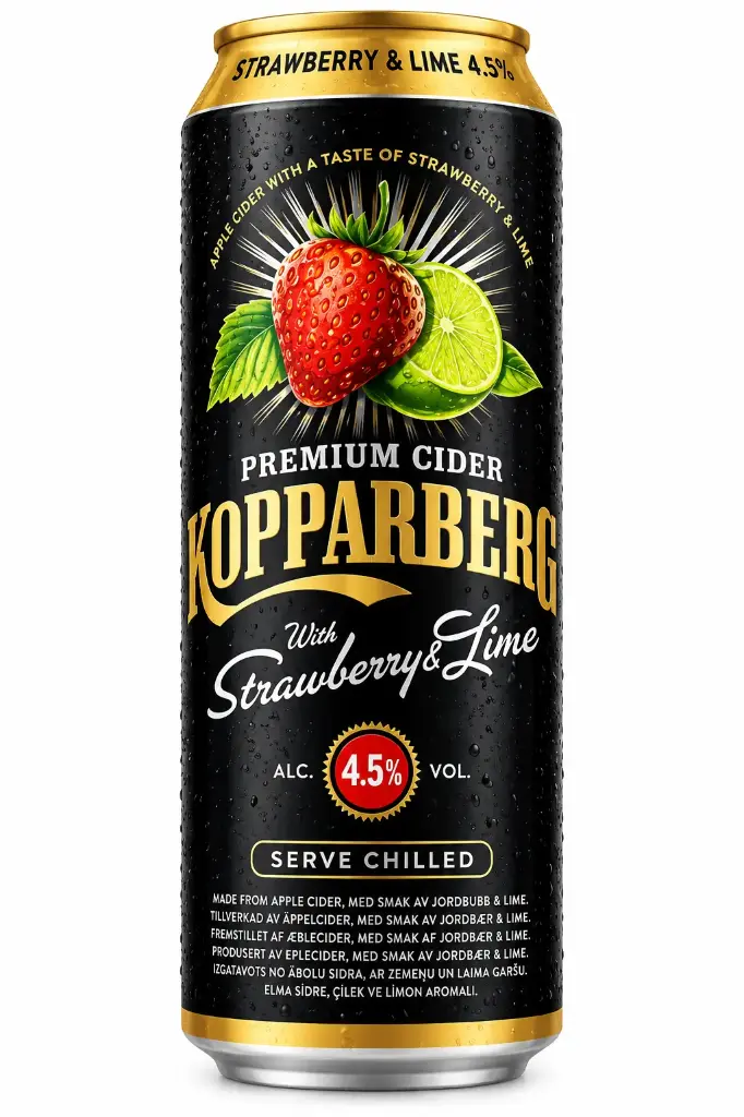 Kopparberg Strawberry & Lime 500ml