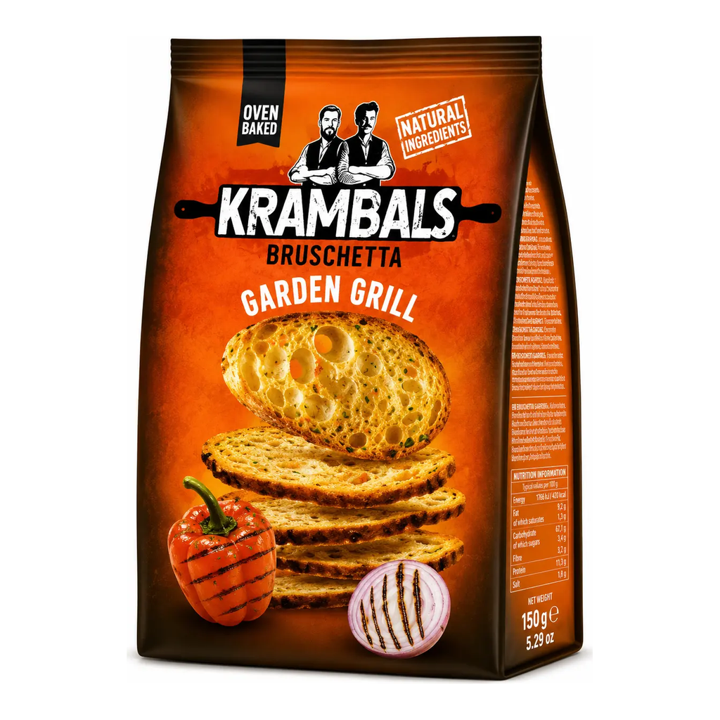 Krambals Bruschetta Garden Grill 70g