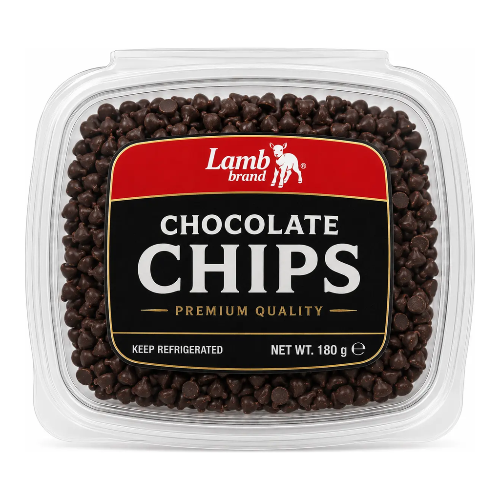 LAMB Chocolate Chips Dark 180g