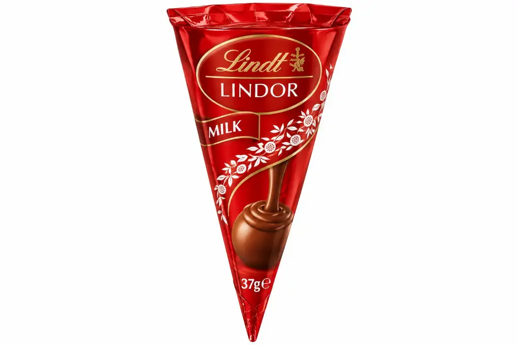 Lindor Milk Cornet 37G.