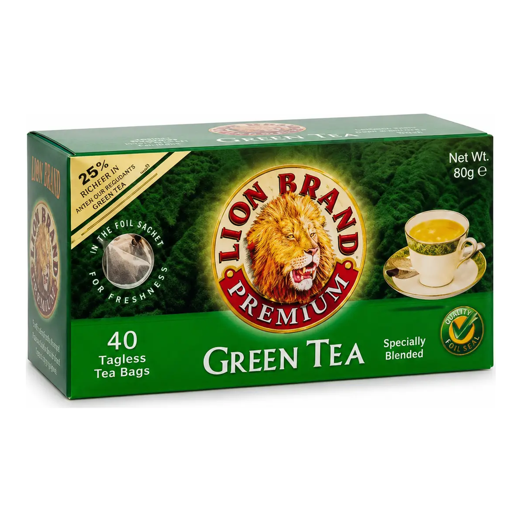 Lion Brand Premium Green Tea 40X