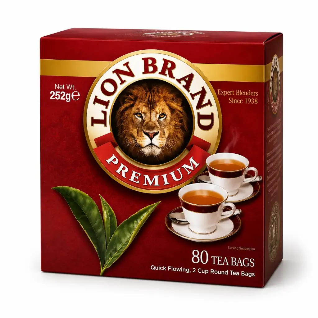 Lion Brand Premium Tea Bags 252g X80