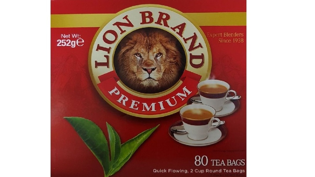Lion Brand Premium Tea Bags 252G X80