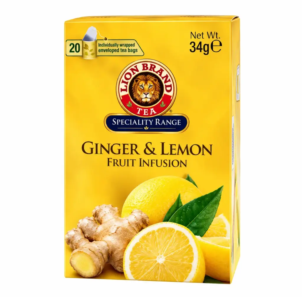 Lion Ginger & Lemon Fruit Infusion 34g