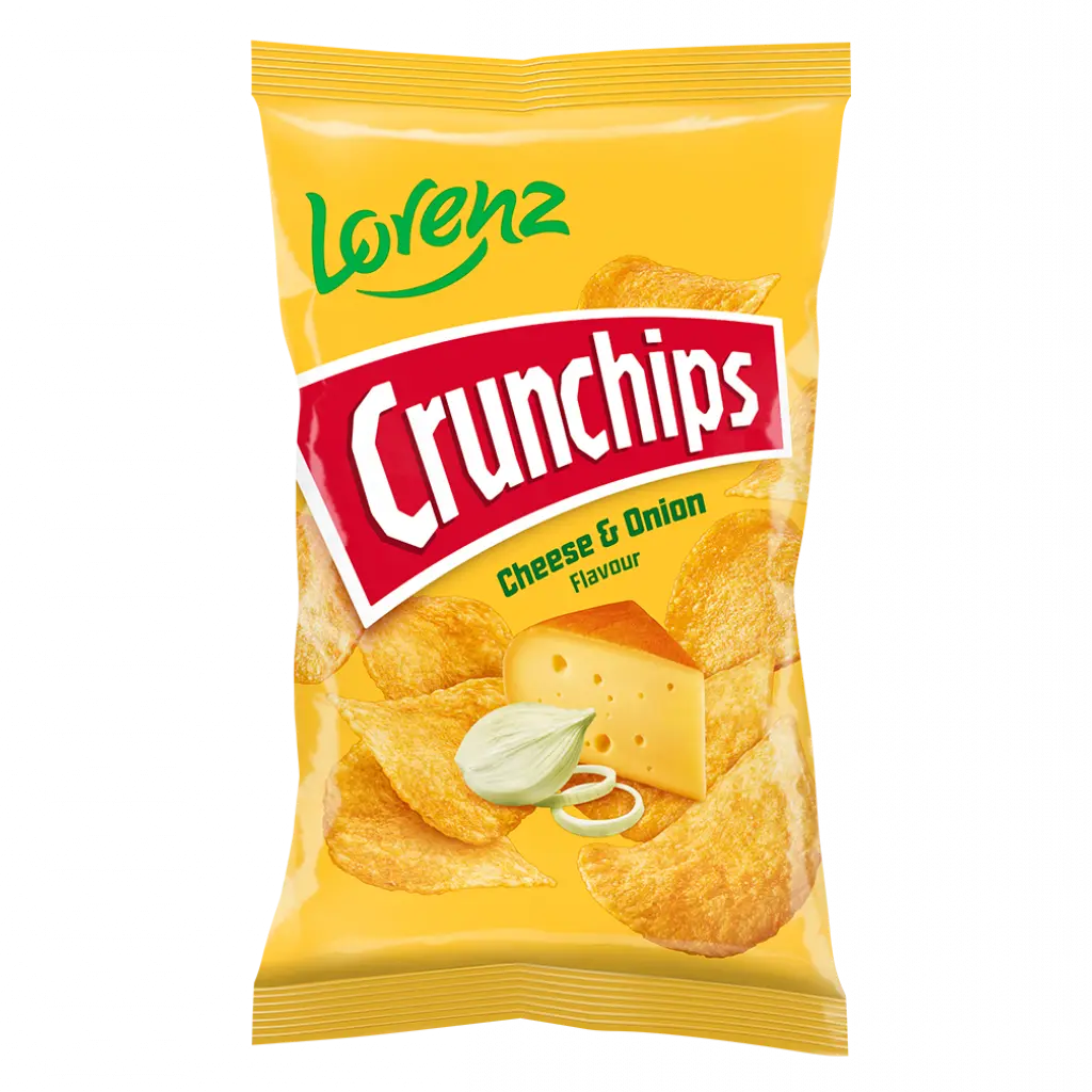 Lorenz Crun Chesse & Onion 100g