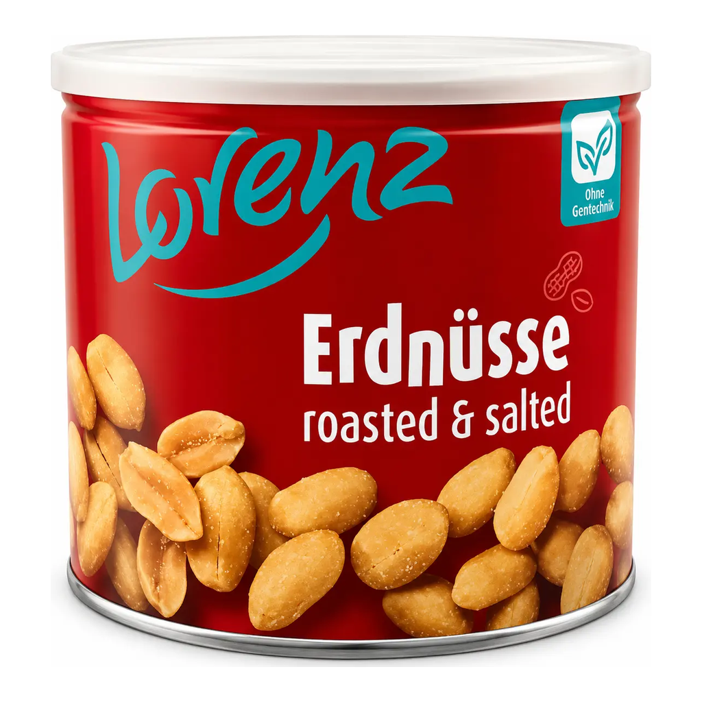 Lorenz Peanuts Can 180g