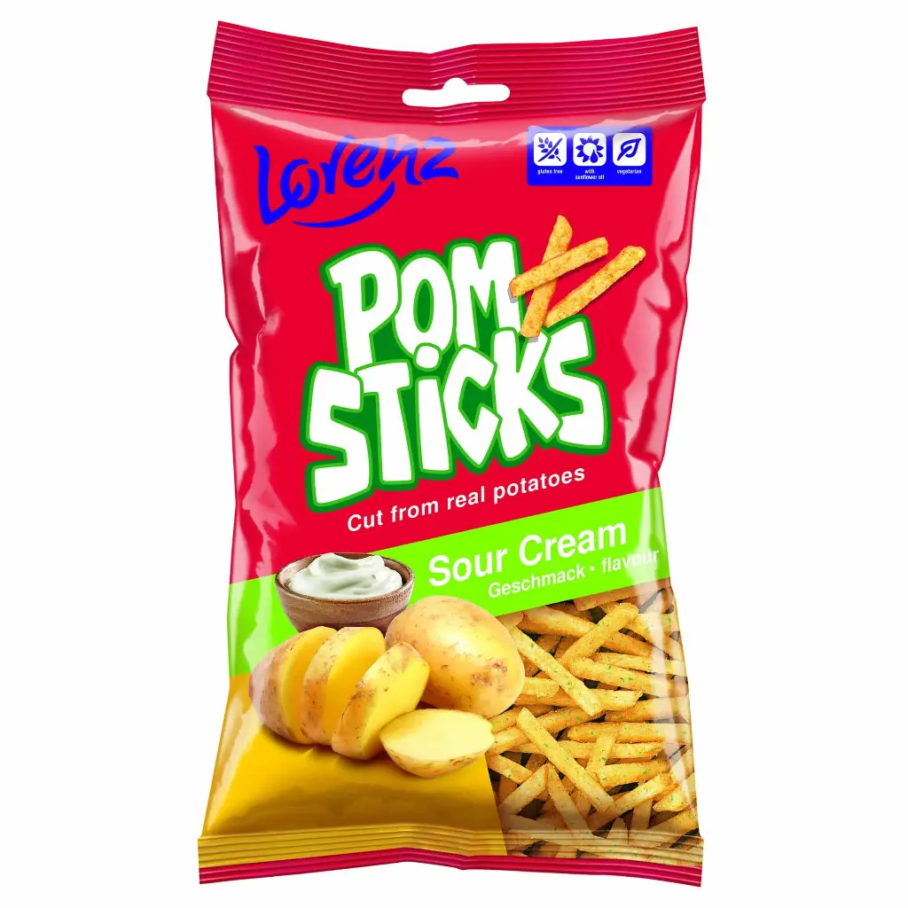 Lorenz PomSticks Sour Cream 100g