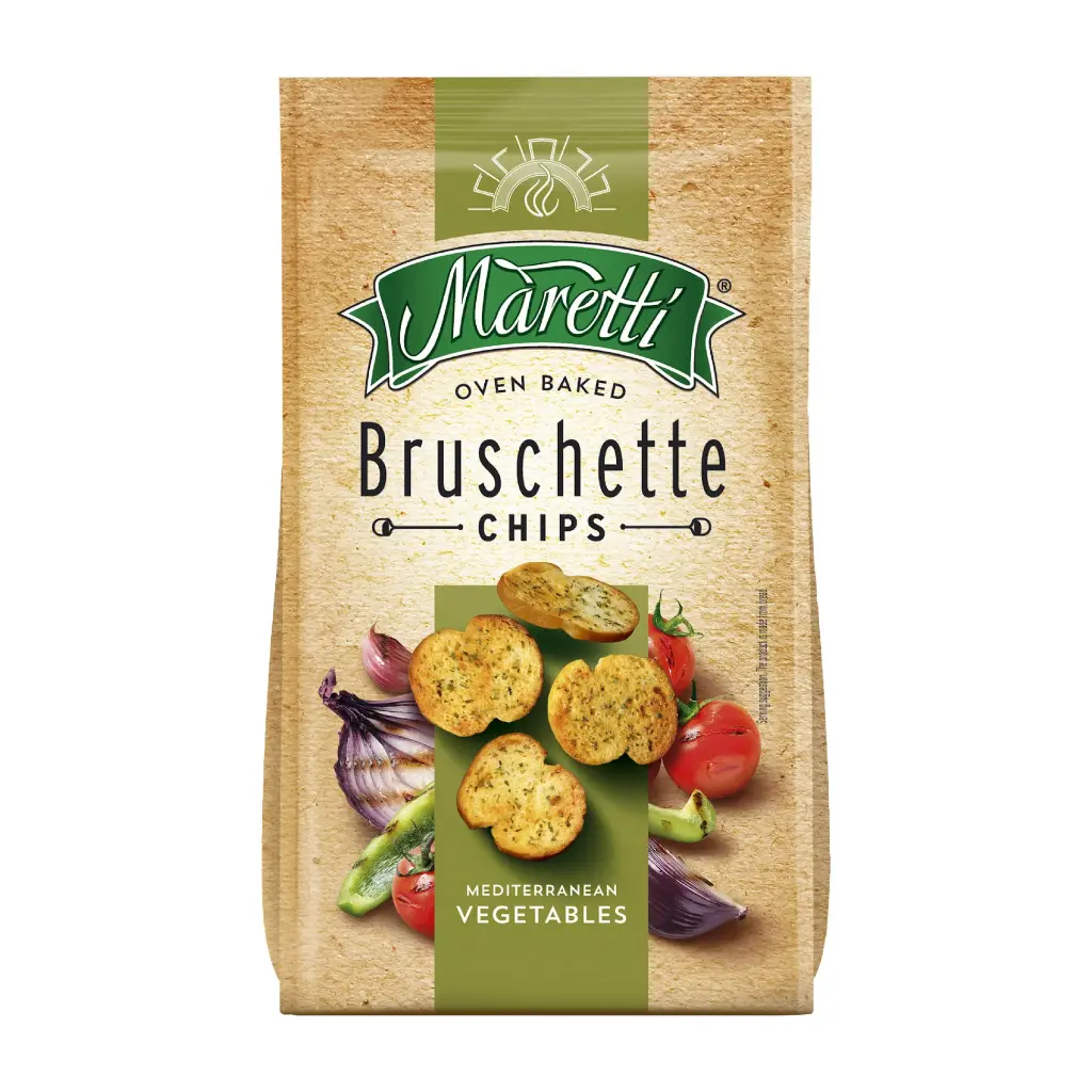 Maretti Bruschette Chips Vegetables, 70G