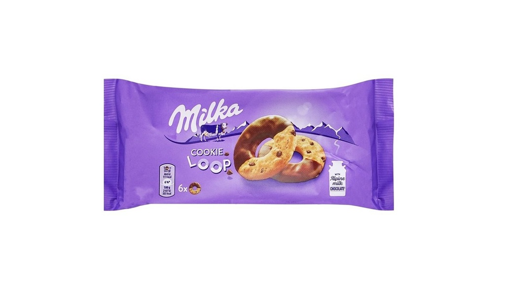 Milka Cookie Loop, 132G
