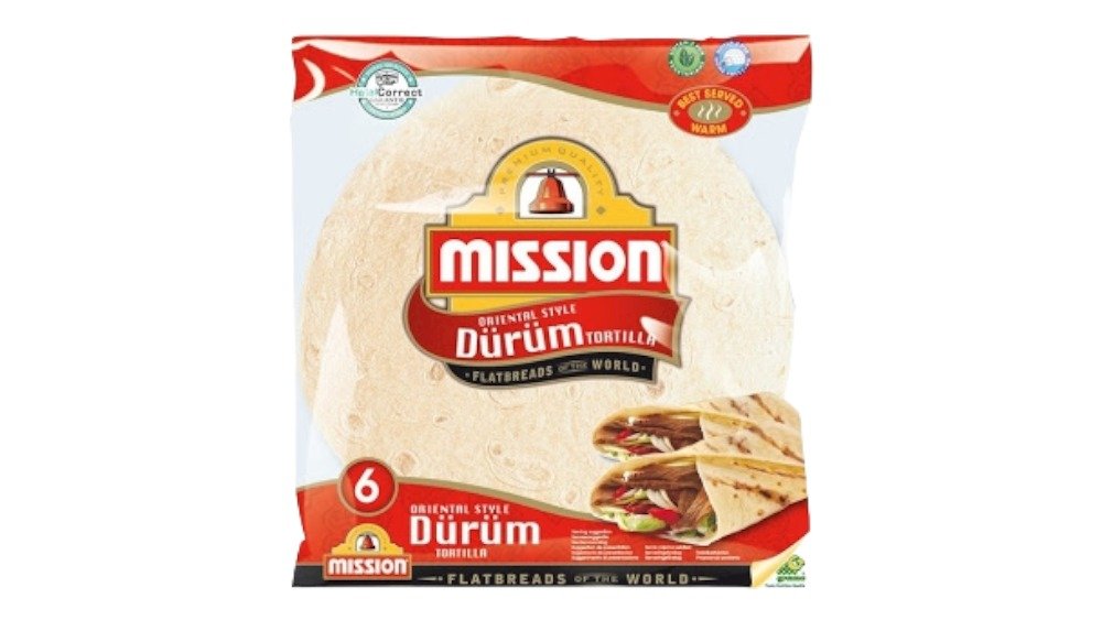 Mission Durum Tortillas Hal 50c 378g