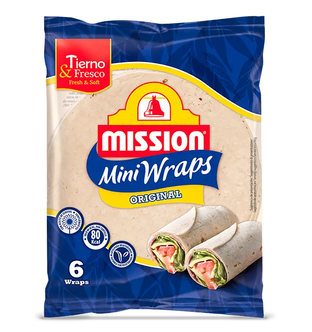 Mission Mini Wrap 15cm 18x150g