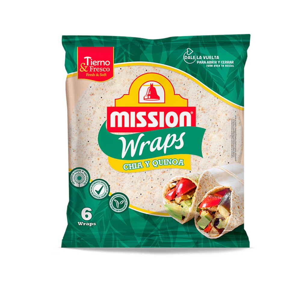 Mission Wraps Chia & Quinoa