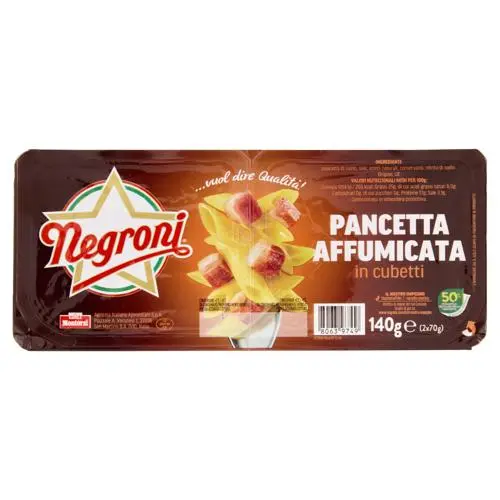 Negroni Cubetti Affumicata 2x70g
