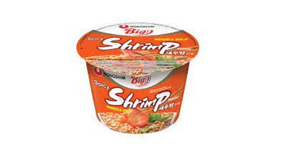 Nongshim Spicy Shrimp Noodle Soup, 115G