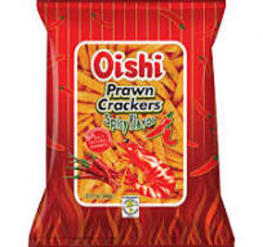 Oishi Prawn Crackers Spicy Flavor 90G