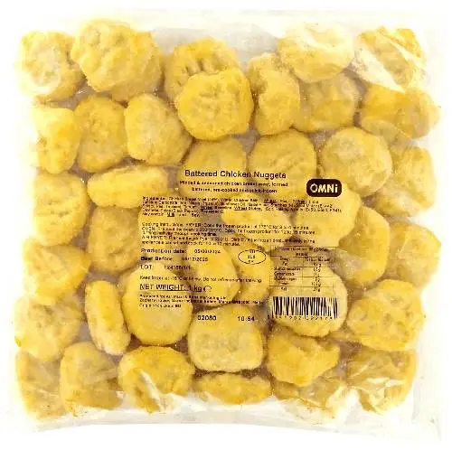 Omni Chicken Batterd Nuggets 1Kg