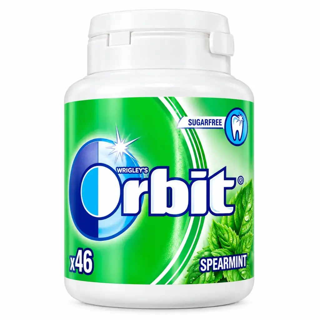 Orbit Bottle Spearmint 64g
