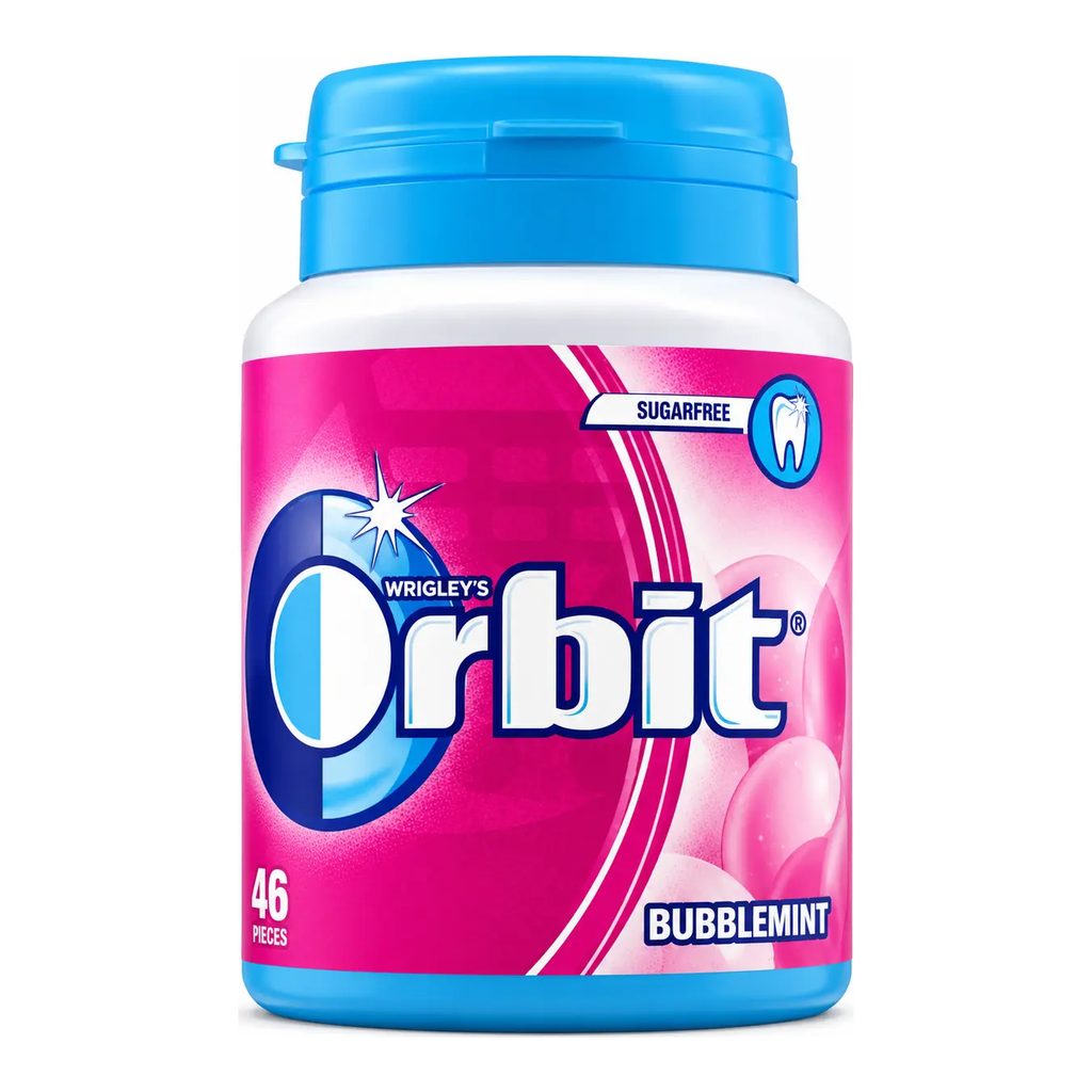 Orbit Sugar Free Bubble mint 64g
