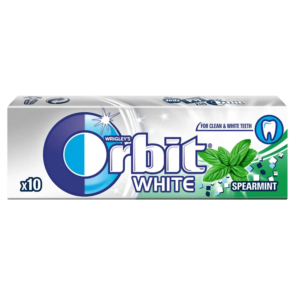 Orbit White Spearmint Pellets 14g