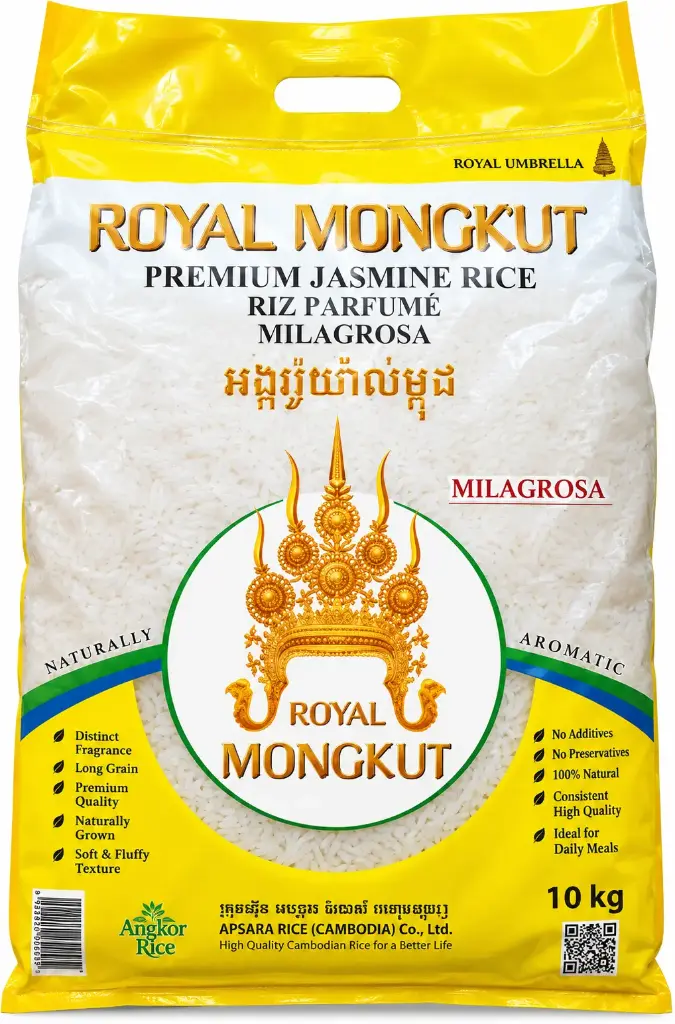 Cambodian Jasmine Rice 10Kg