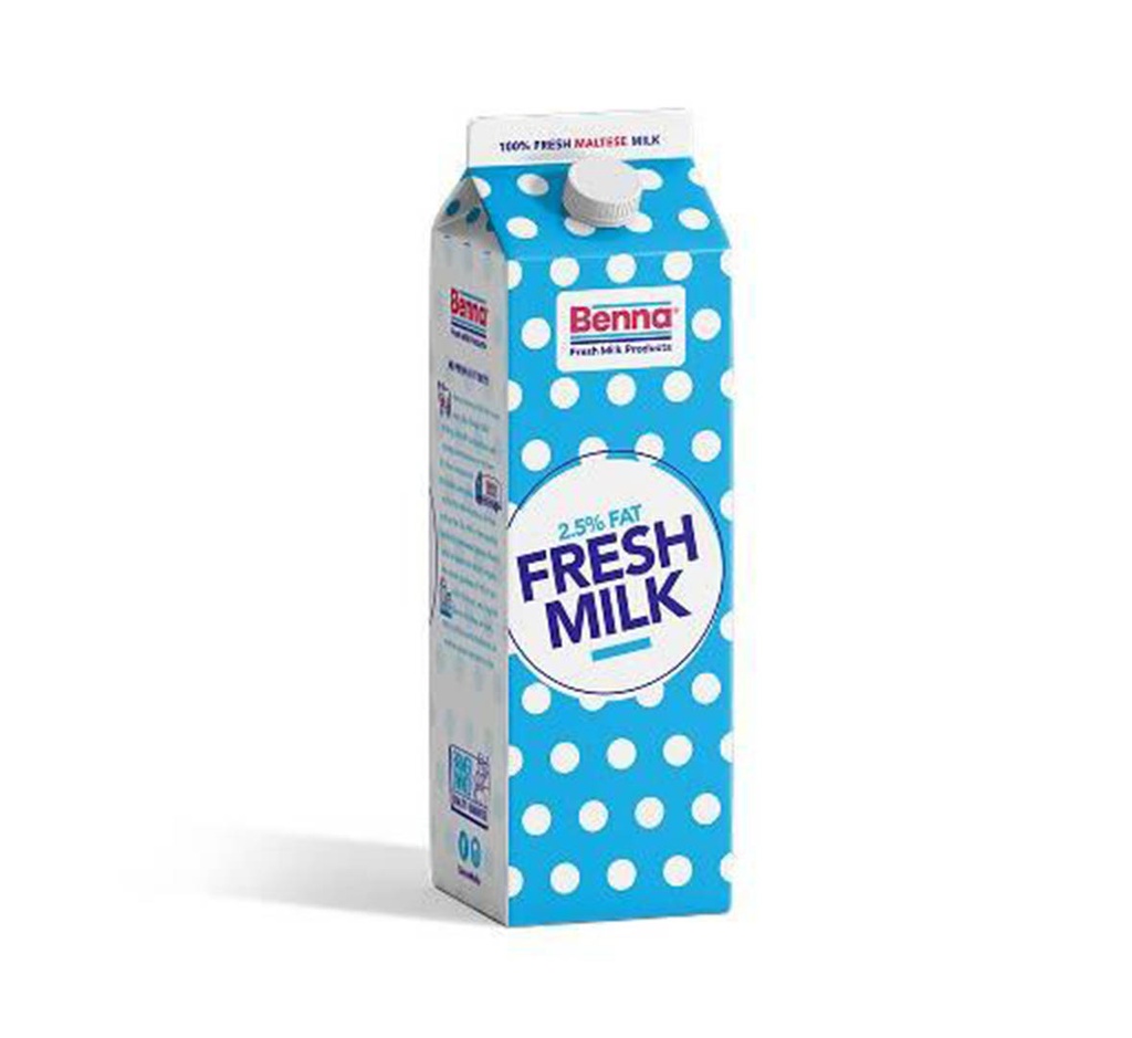 Benna Milk 2.5% 1000ml