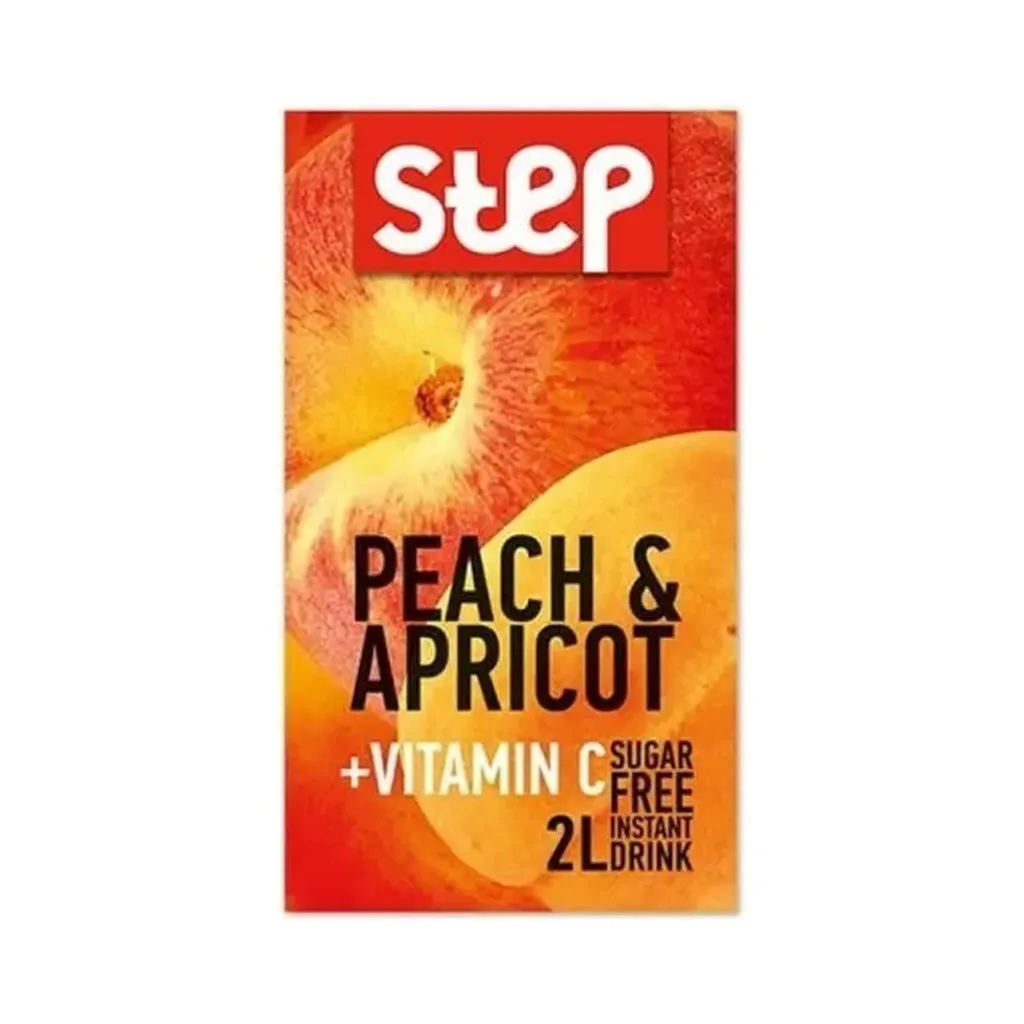 Step Peach & Apricot Sugar Free 9g