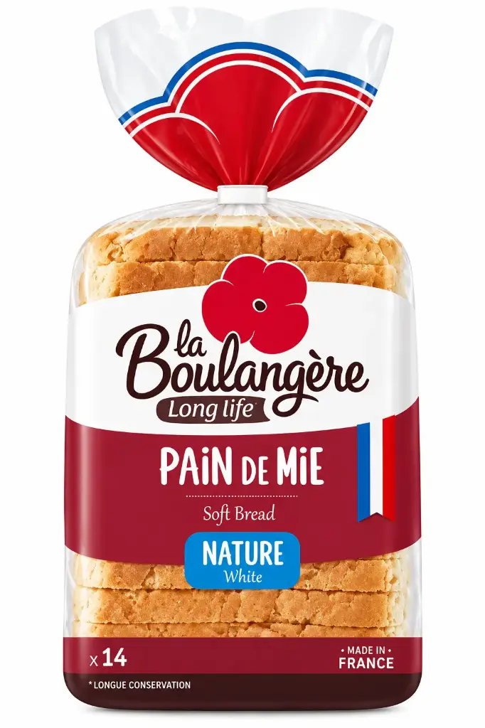 La Boulangere Plain Sandwich 550g