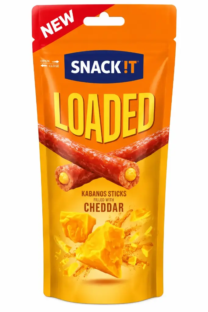Snack It Kabanos Cheddar Snack 95g