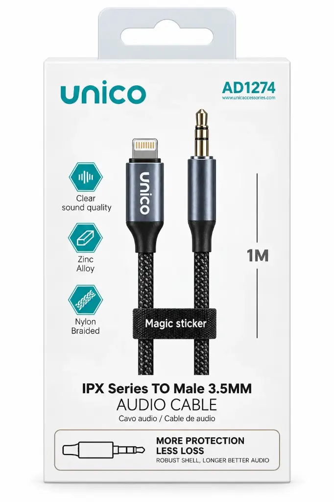 Unique Ipx Series To Male Audio Cable