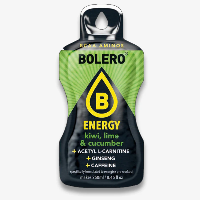 Bolero Instant Drink Energy Kiwi-Lime- Cucumber 9g