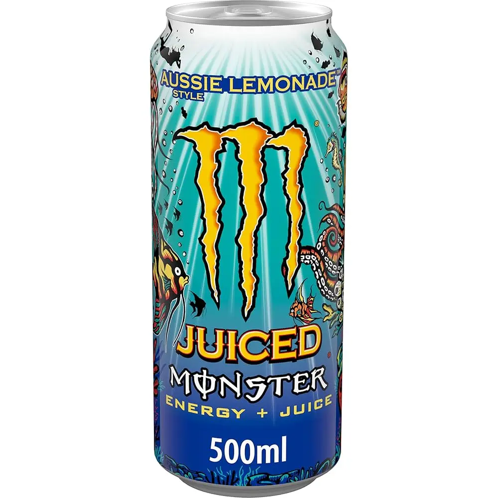 Monster Juiced Aussie Lemonade 500ml