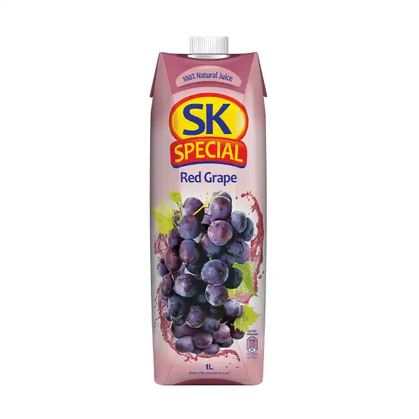 Sk Red Grape Juice 1Lt 