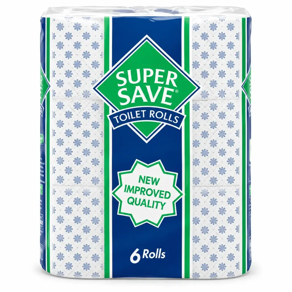 Supersave Toilet Paper 4 X 22 + 2 Free