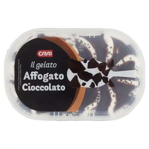 Crai Affogato Chocolate Gelato 500g 