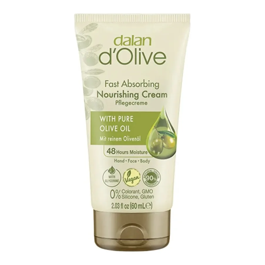 Dalan Olive Hand, Face & Body Nourishing Cream 60 Ml
