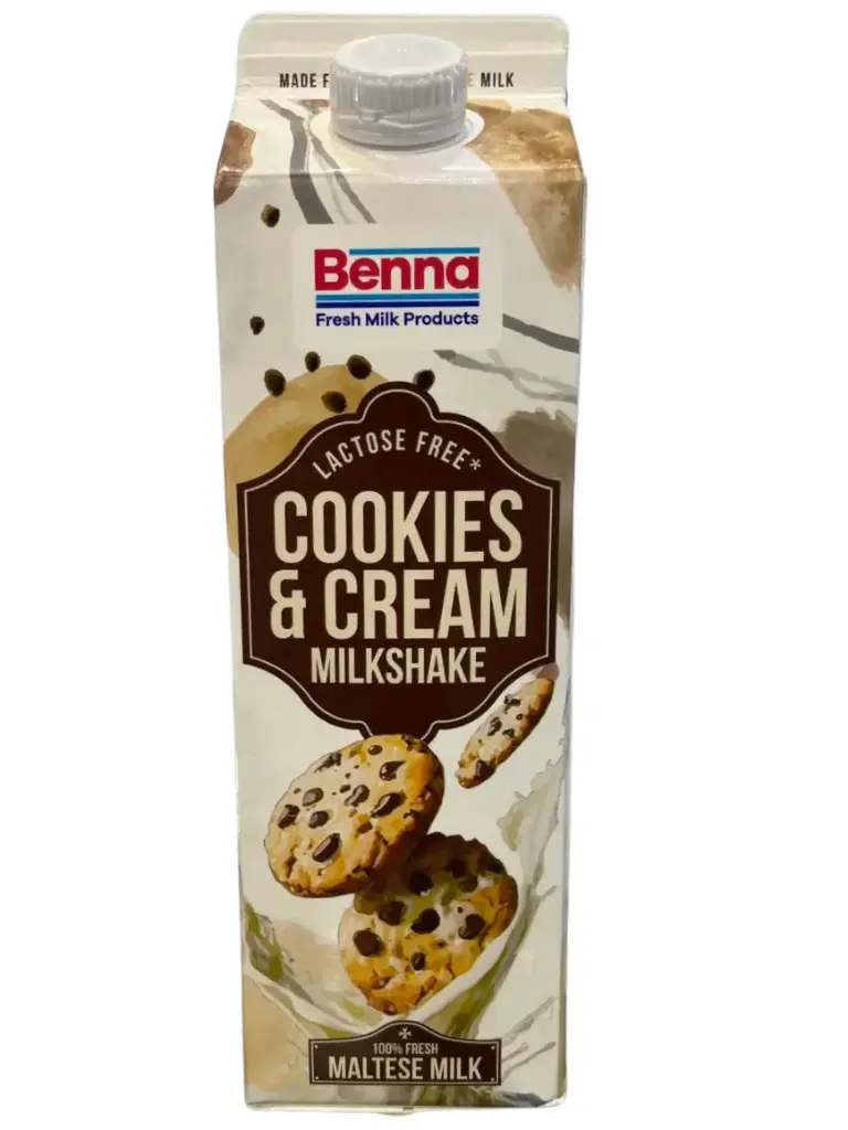 Benna Milkshake Cookies and Cream 1000ml