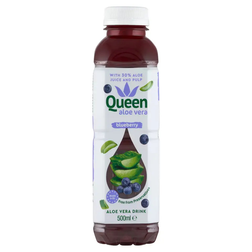 Queens Aloe Vera Blueberry 500ml