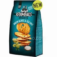  Krambals bruschetta green olives sea salt