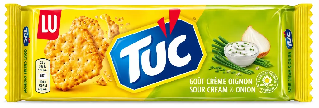 Tuc Sour Cream & Onion 100g