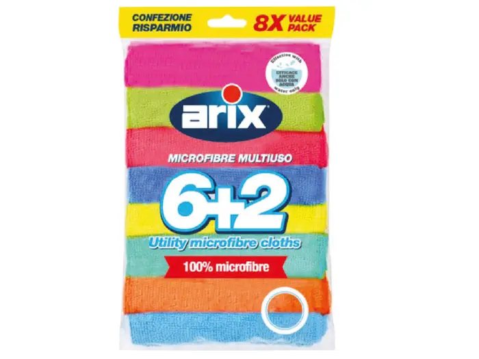 Arix Microfibre Cloth 6+2 (1 OFF)