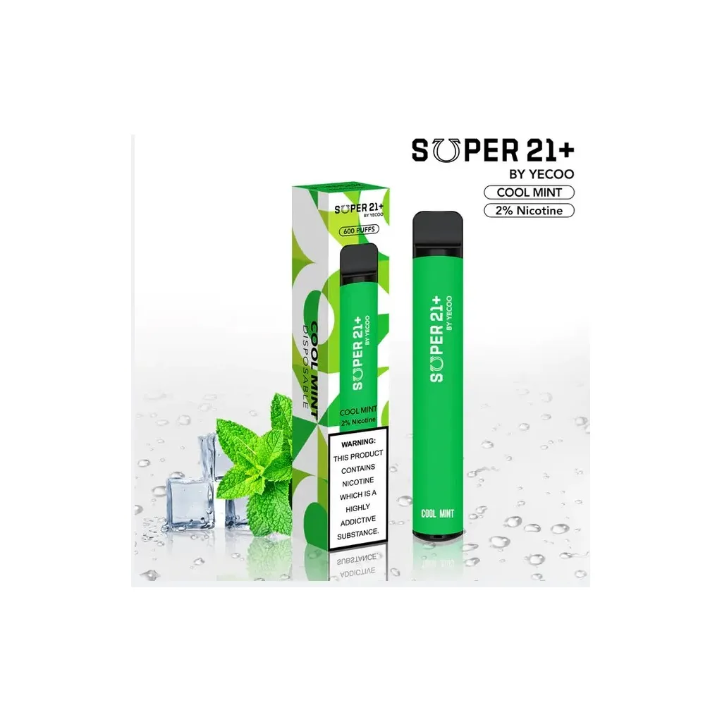 Super 21 + Icy Mint 1000 Puffs