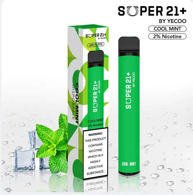 Super 21 + Icy Mint 1000 Puffs