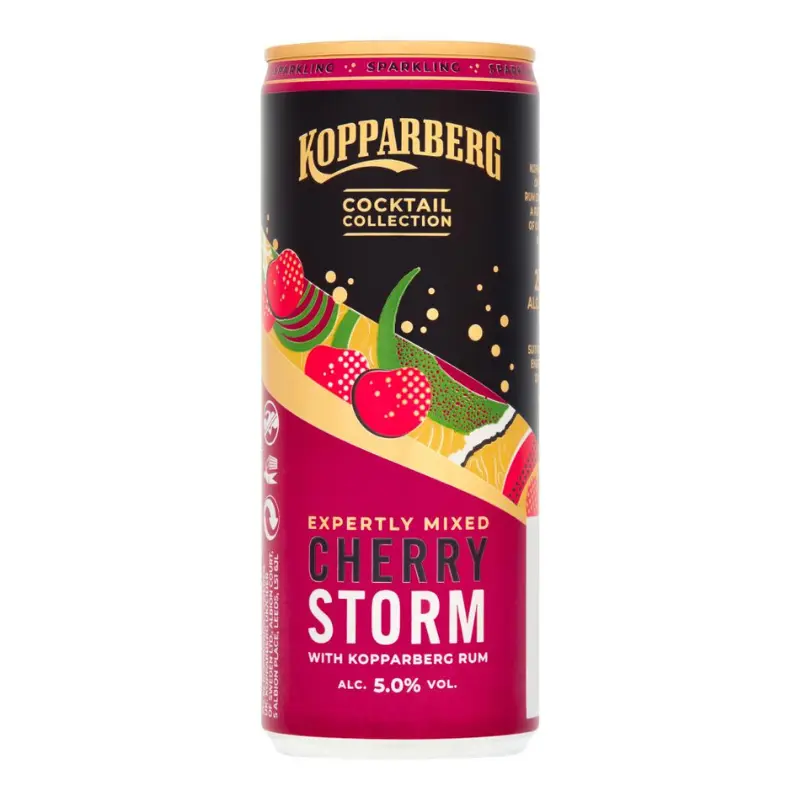 Kopparberg Cocktail Cherry Storm 5%, 250ml 