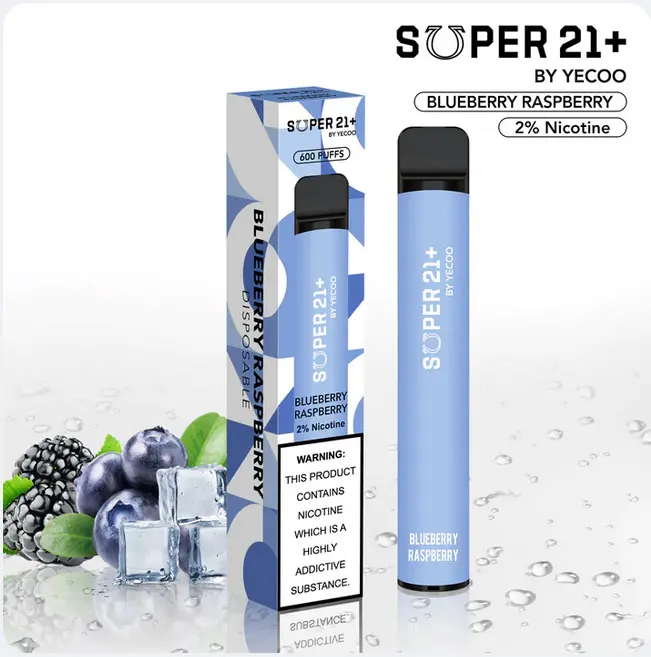 Super 21+ Icy Blackberry 1000 Puffs