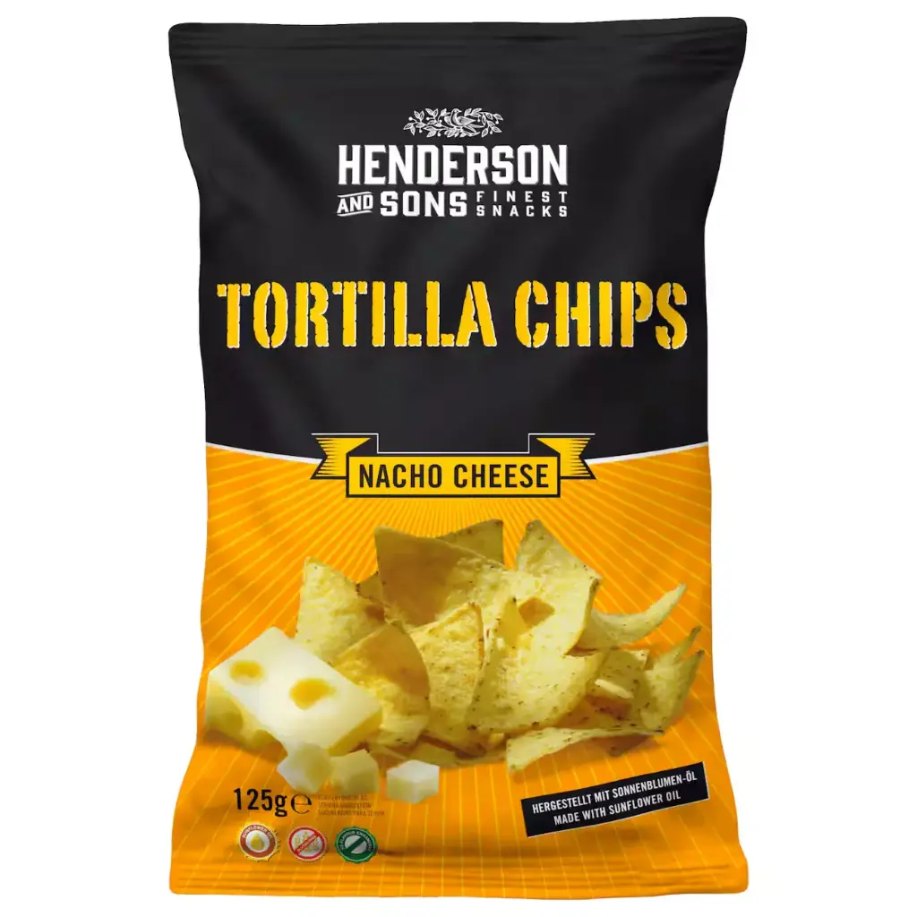 Tortilla Chips – Henderson and Sons – 125 g 