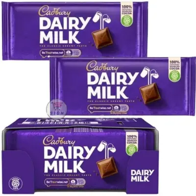 Cadbury Dairy Milk 2+1 Free 110 g