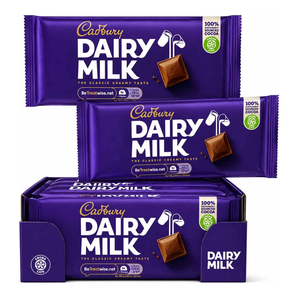 Cadbury Dairy Milk 2+1 Free 110g