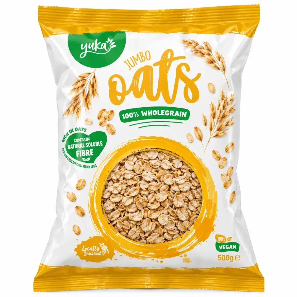 Lamb Jumbo Oats 100% Wholegrain 500g