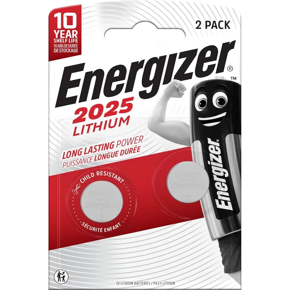 Energizer Lithium Battery CR2025 FSB2