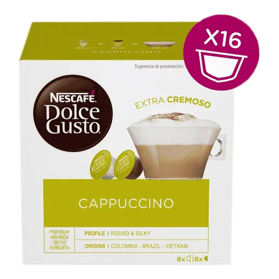Nescafe Dolce Gusto Cappuccino 16 Caps